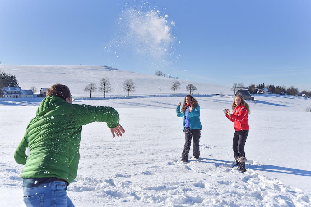 Snowshoeing