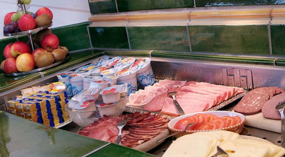 Breakfast buffet