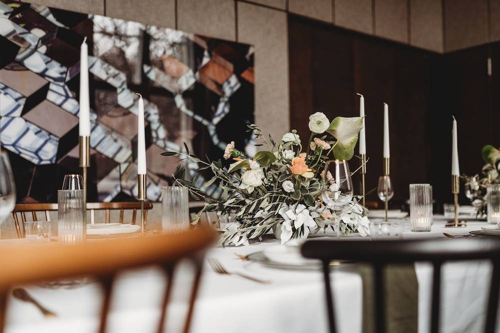 Indoor wedding