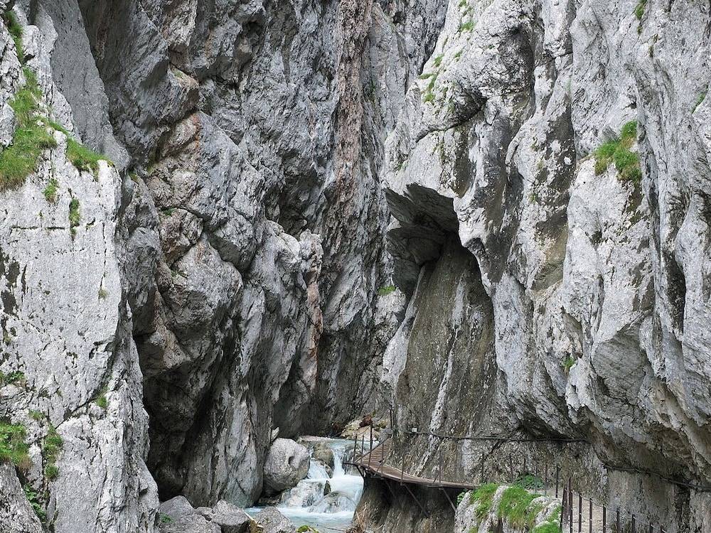 Outdoor rock climbing
