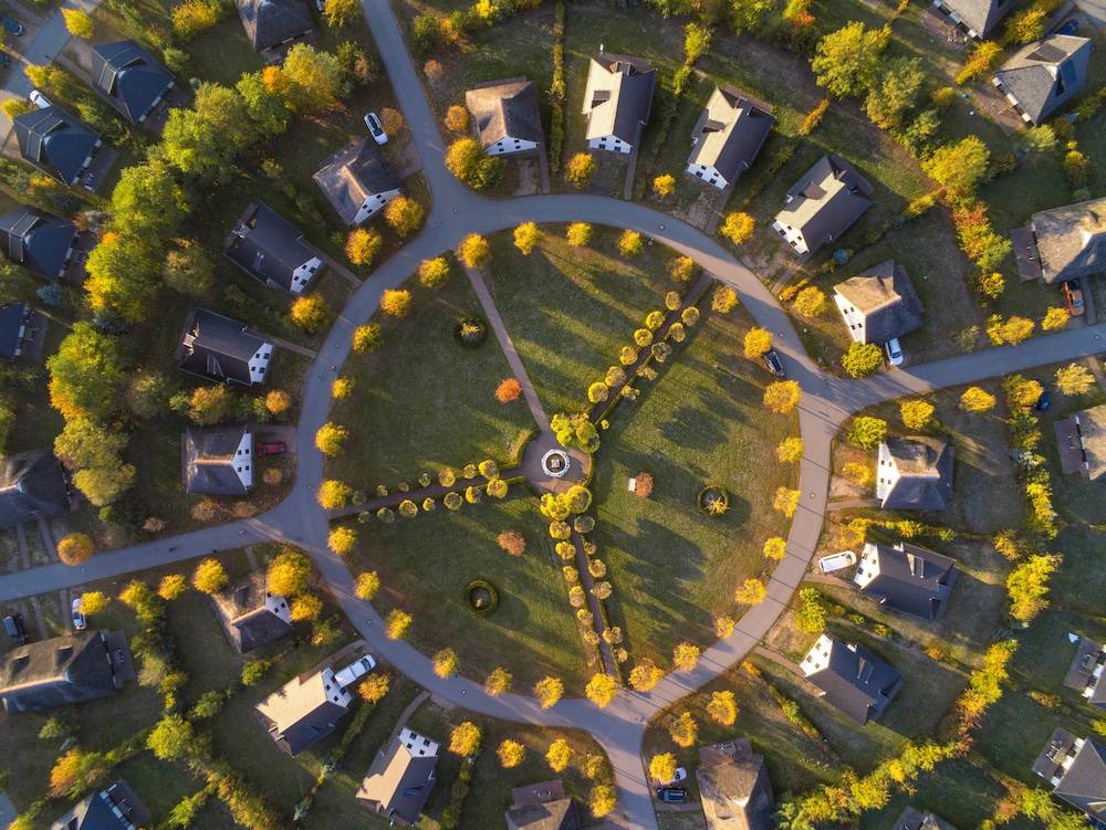 Aerial view