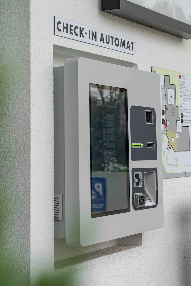 Check-in/check-out kiosk