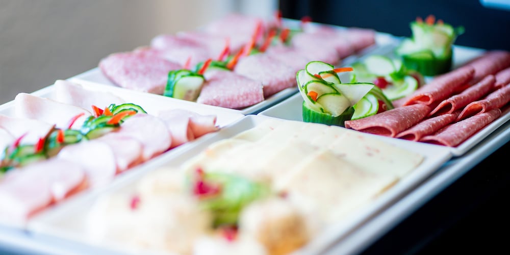 Breakfast buffet