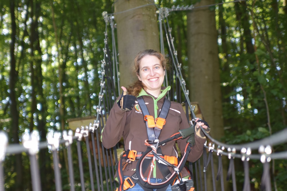 Ziplining