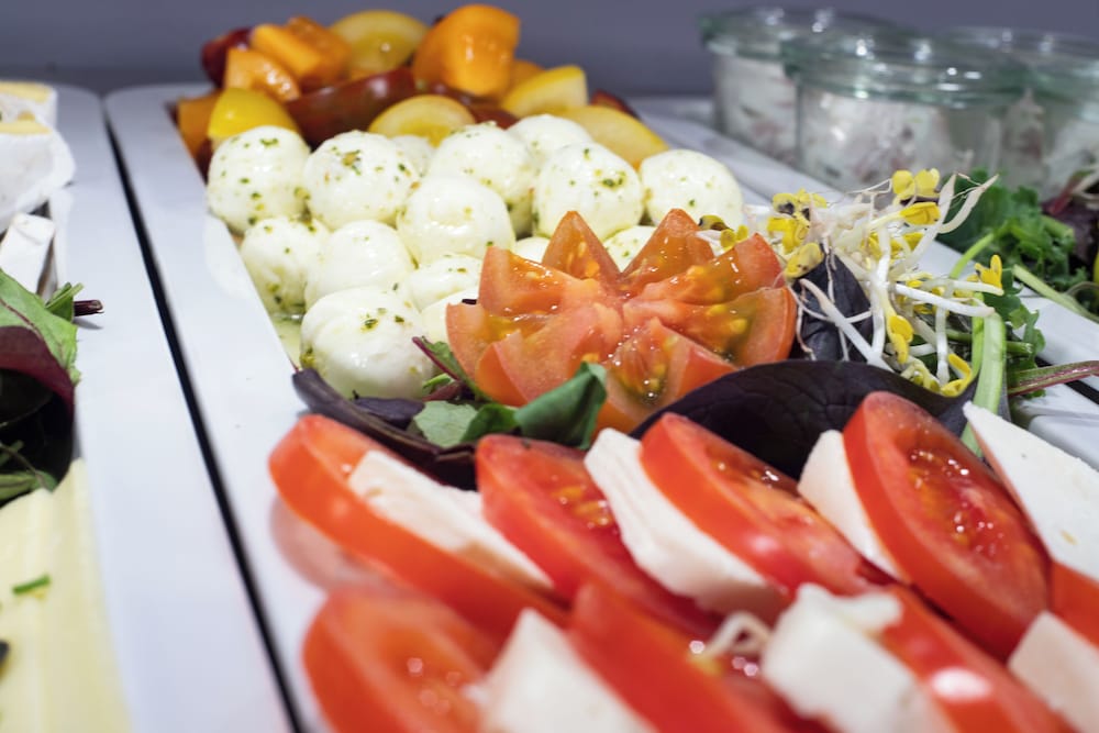 Breakfast buffet