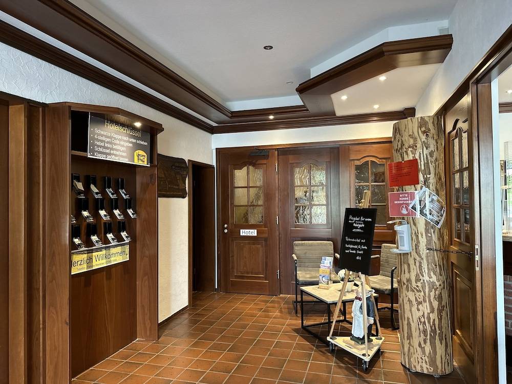 Interior entrance