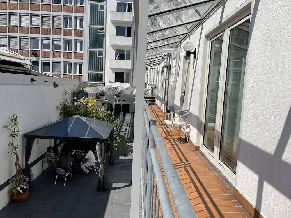 Courtyard view