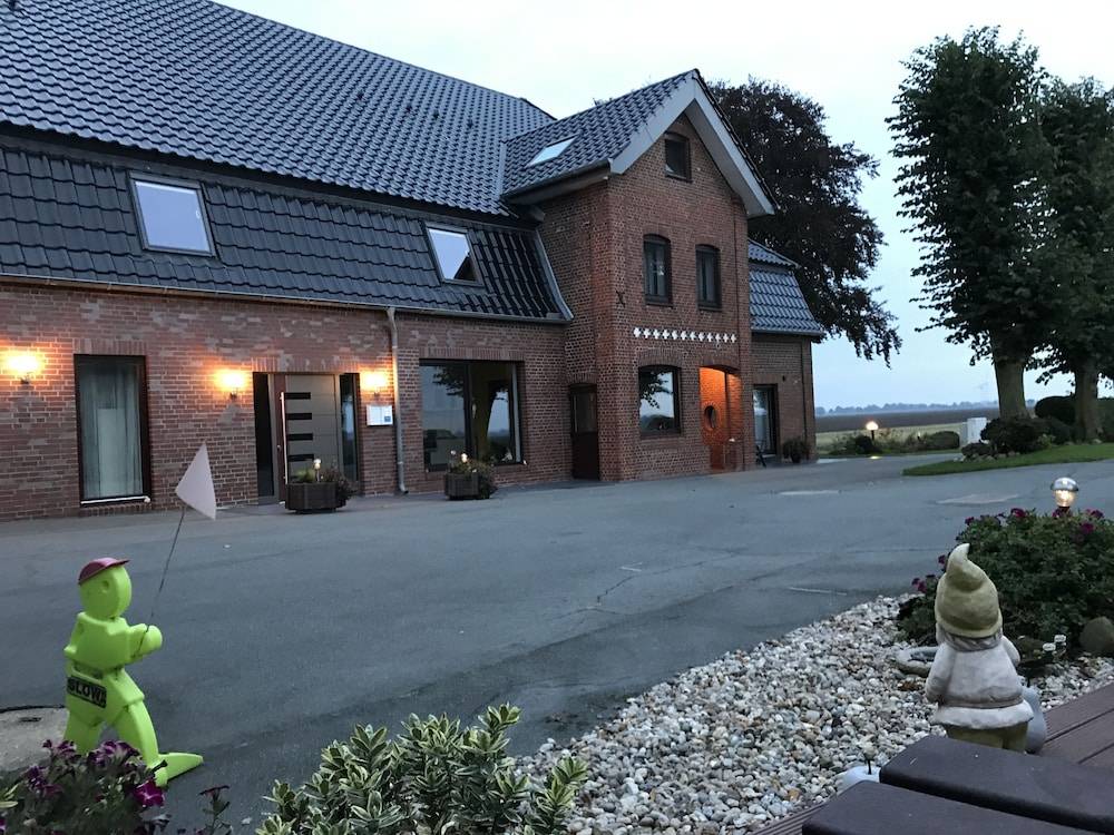 Front of property - evening/night