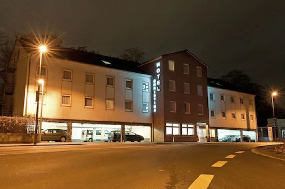 Front of property - evening/night