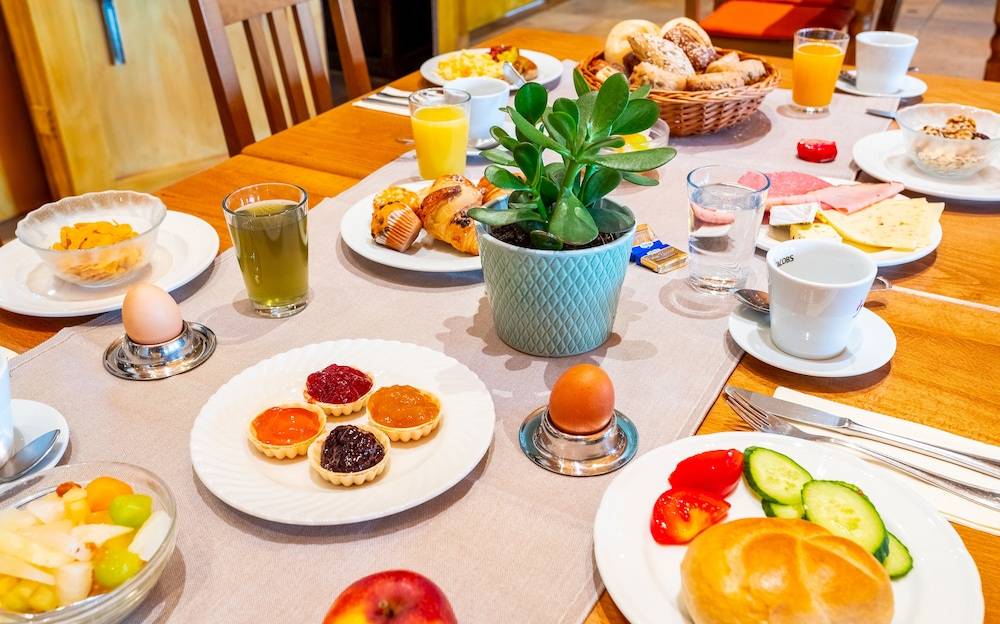 Breakfast area
