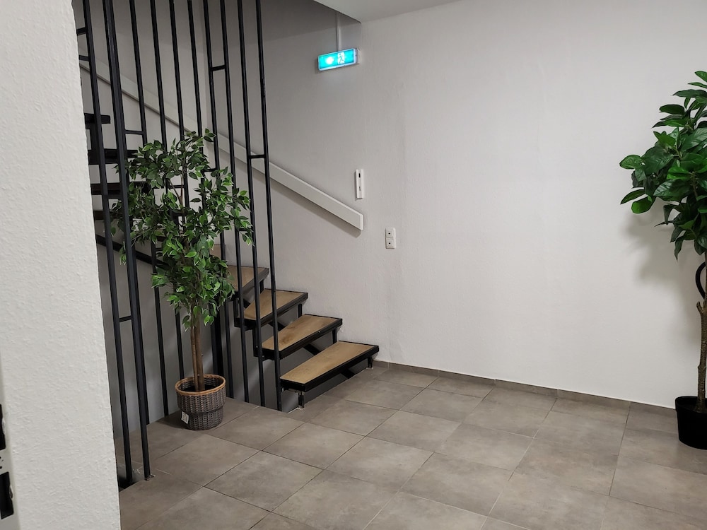 Handrails in stairways