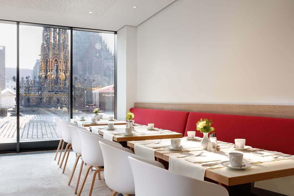 breakfast restaurant Sorat Hotel Saxx Nuremberg