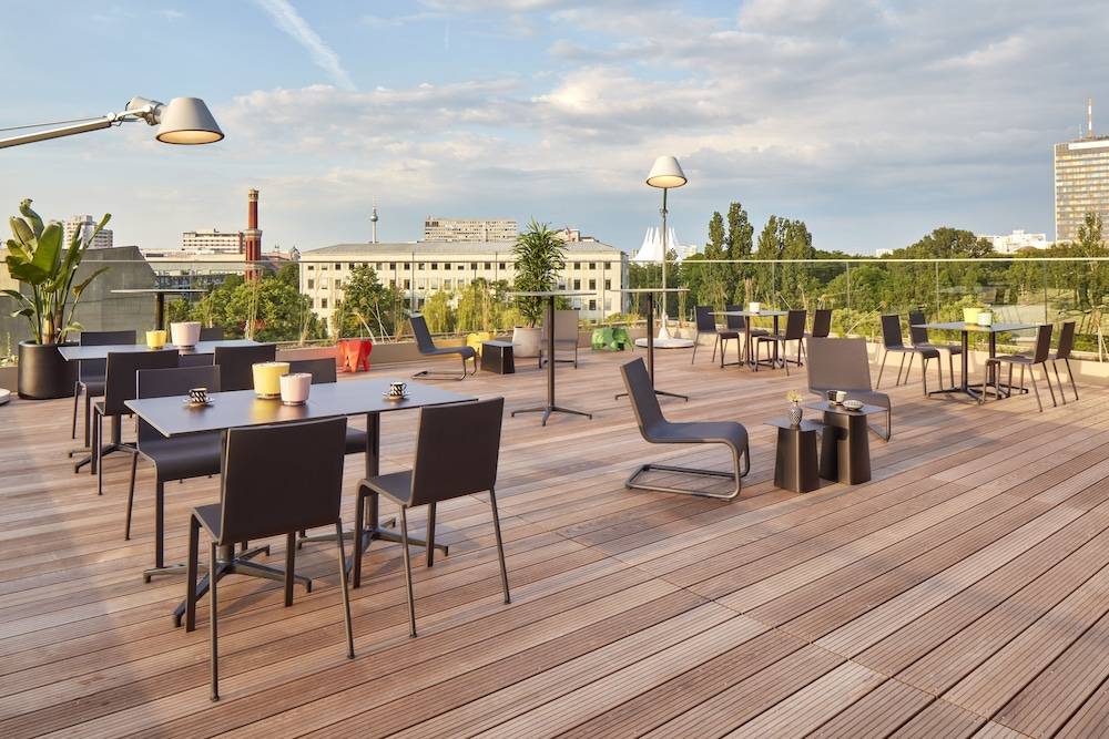 Rooftop terrace