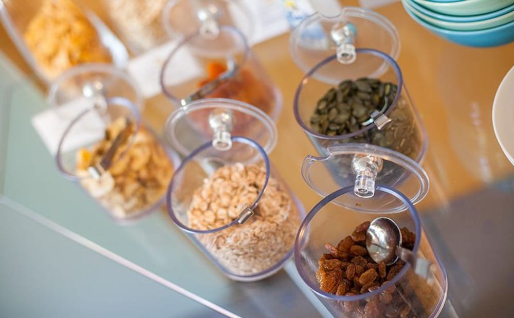 Breakfast buffet