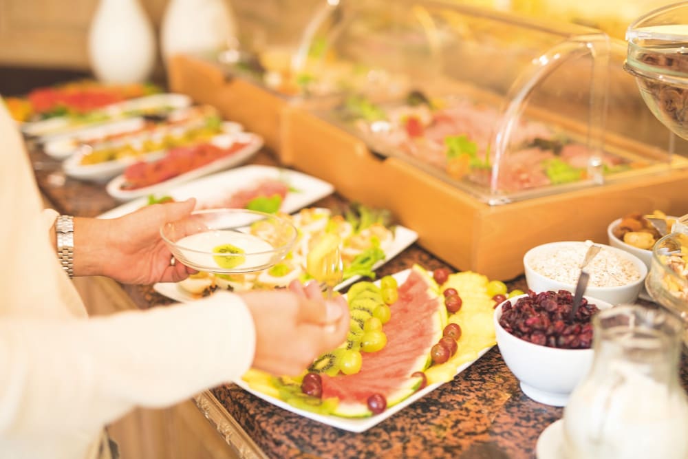Breakfast buffet