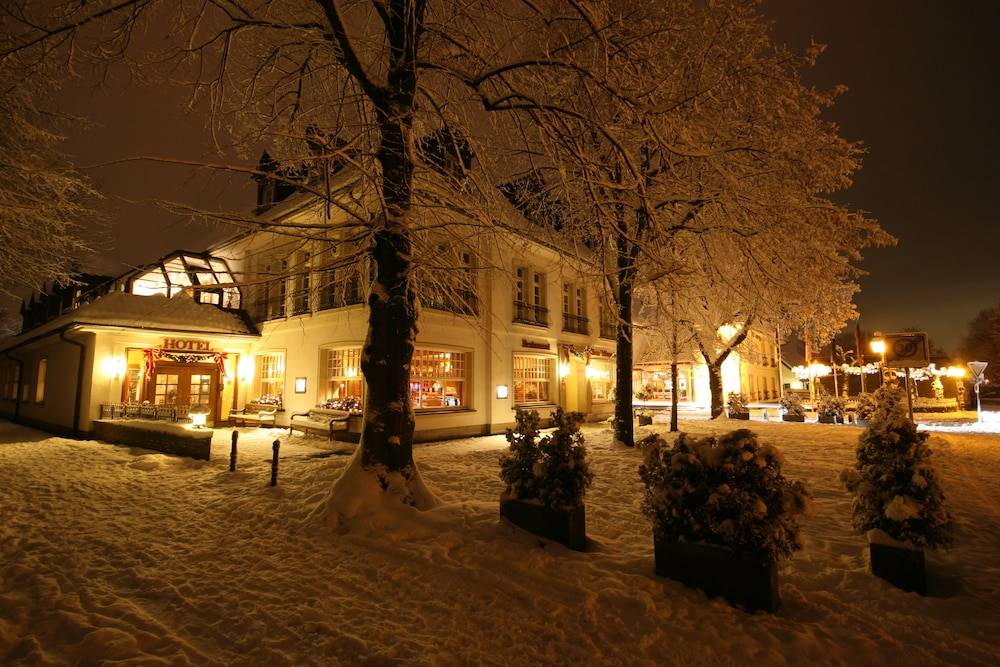Front of property - evening/night