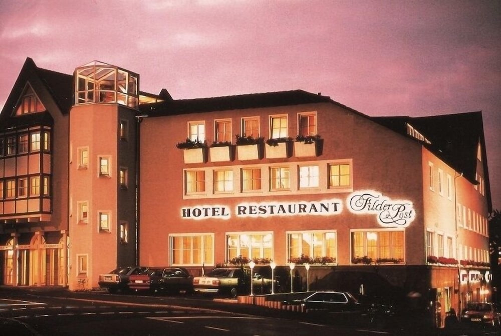 Front of property - evening/night