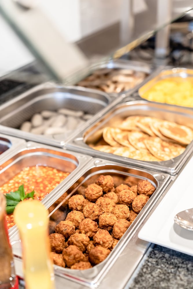 Breakfast buffet