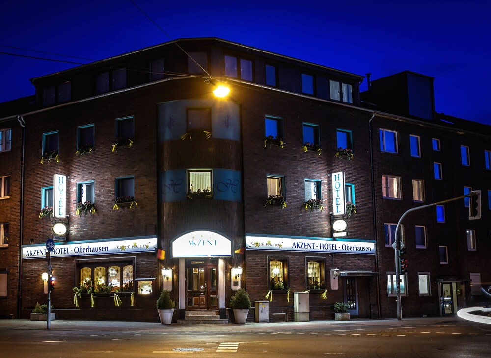 Hotel Front - Evening/Night