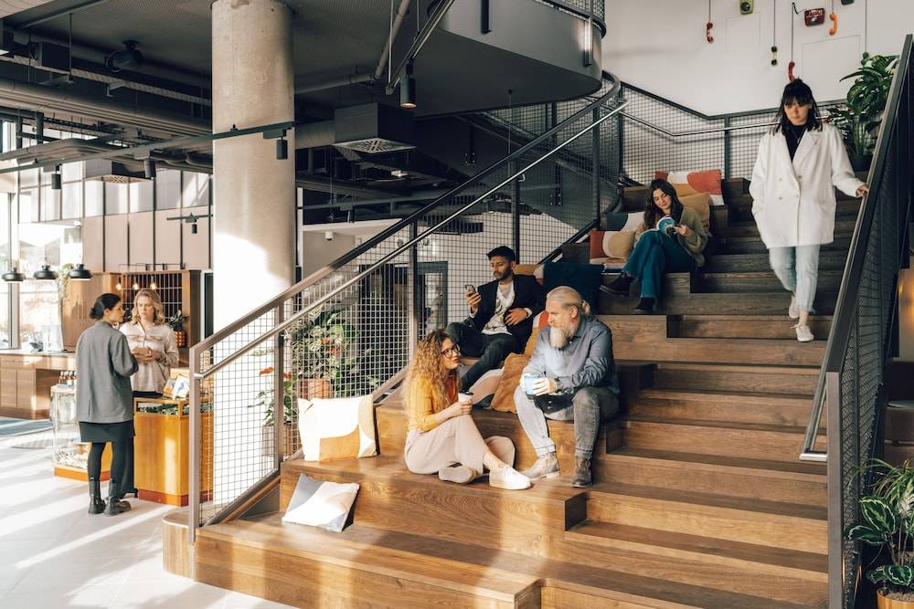 Lobby sitting area