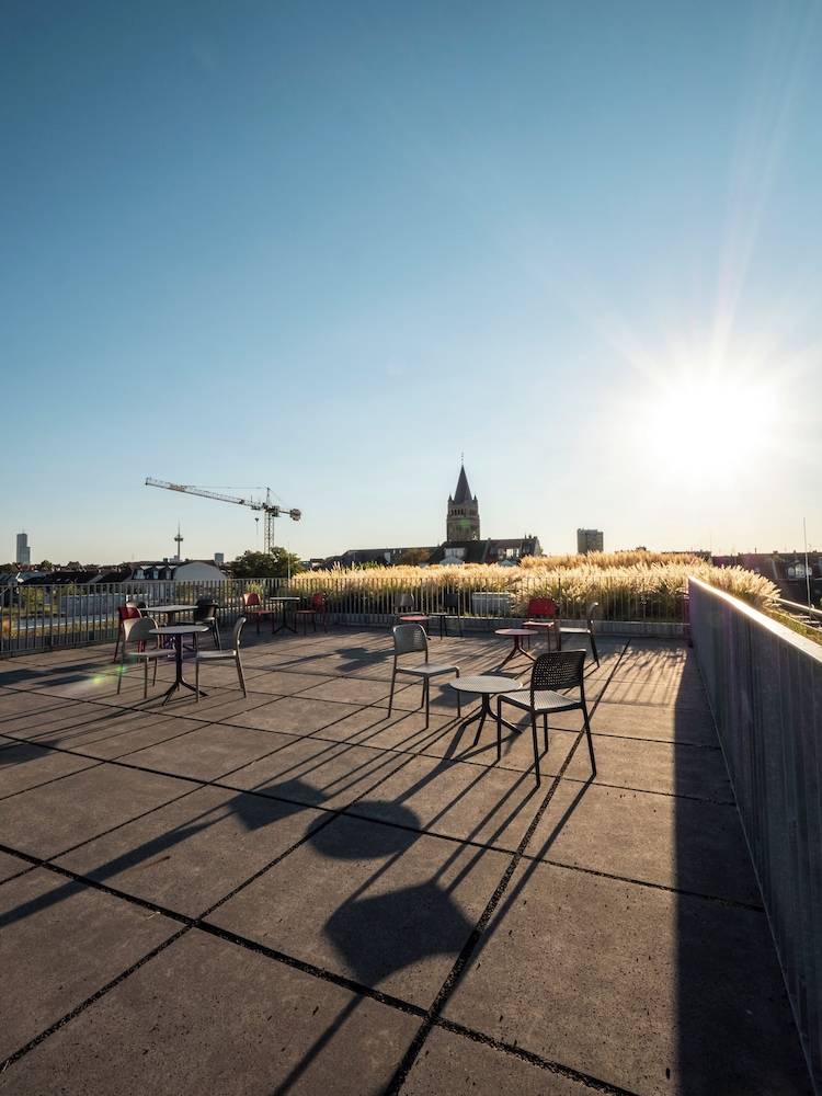 Rooftop terrace