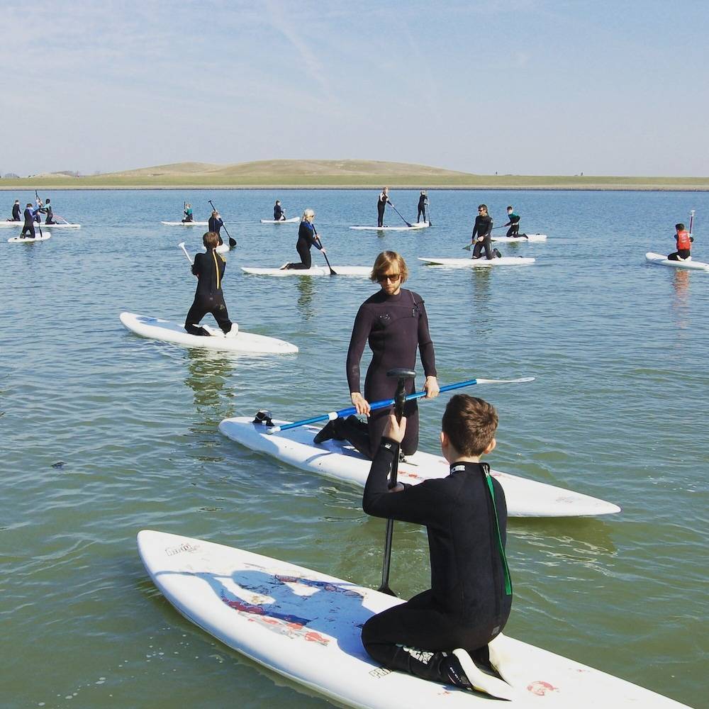Surfing/boogie boarding