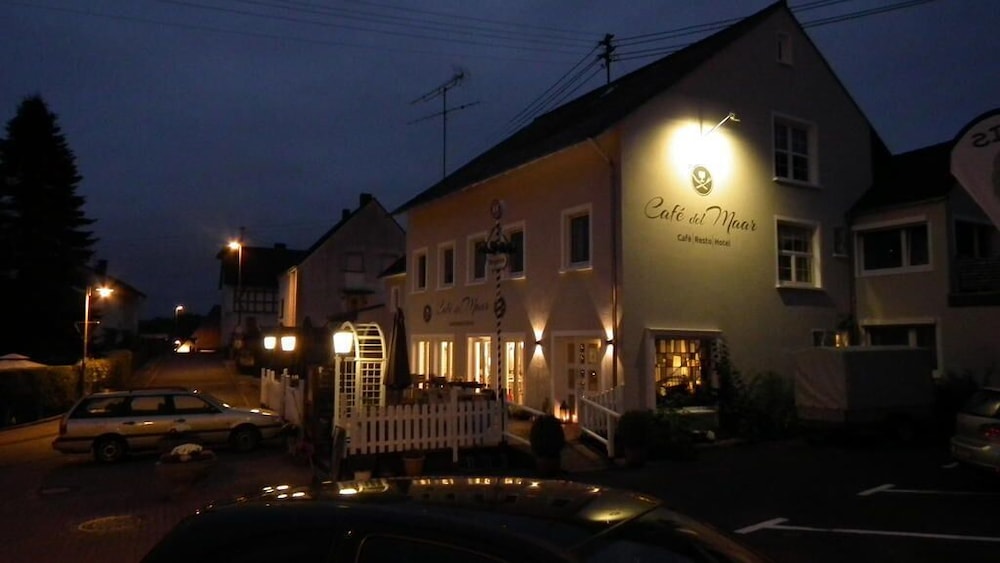 Front of property - evening/night
