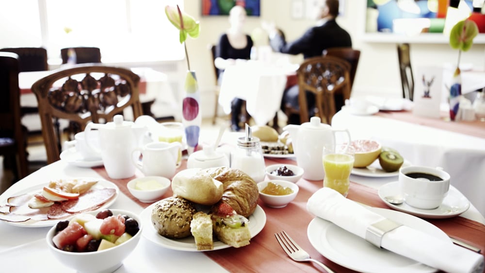Breakfast area
