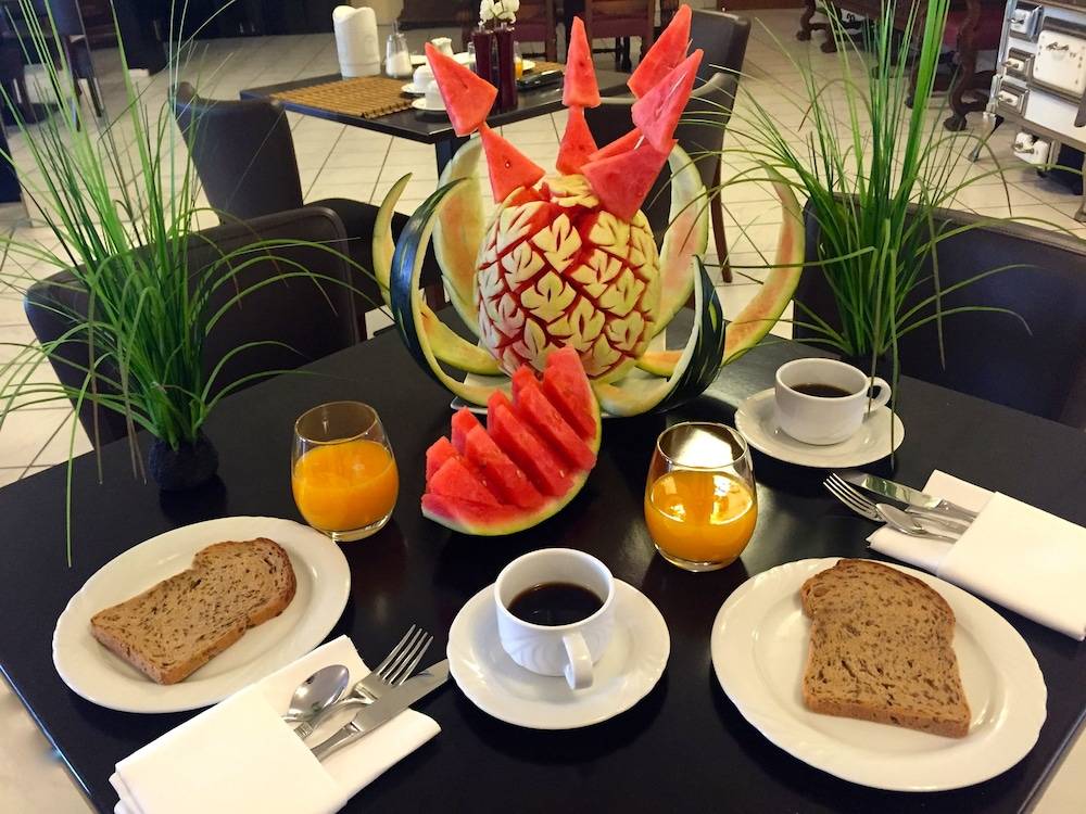 Breakfast area