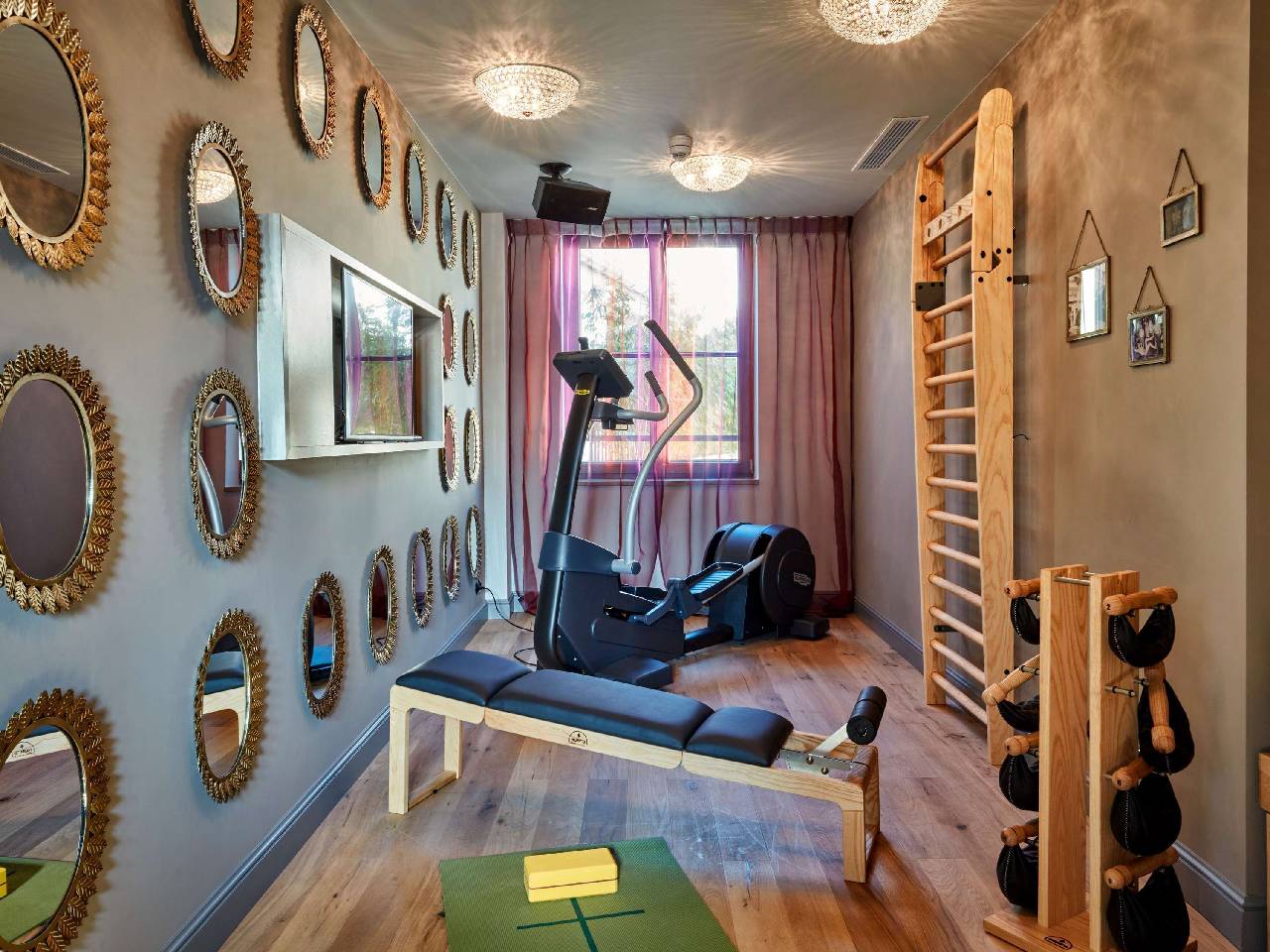 Health club fitness center gym