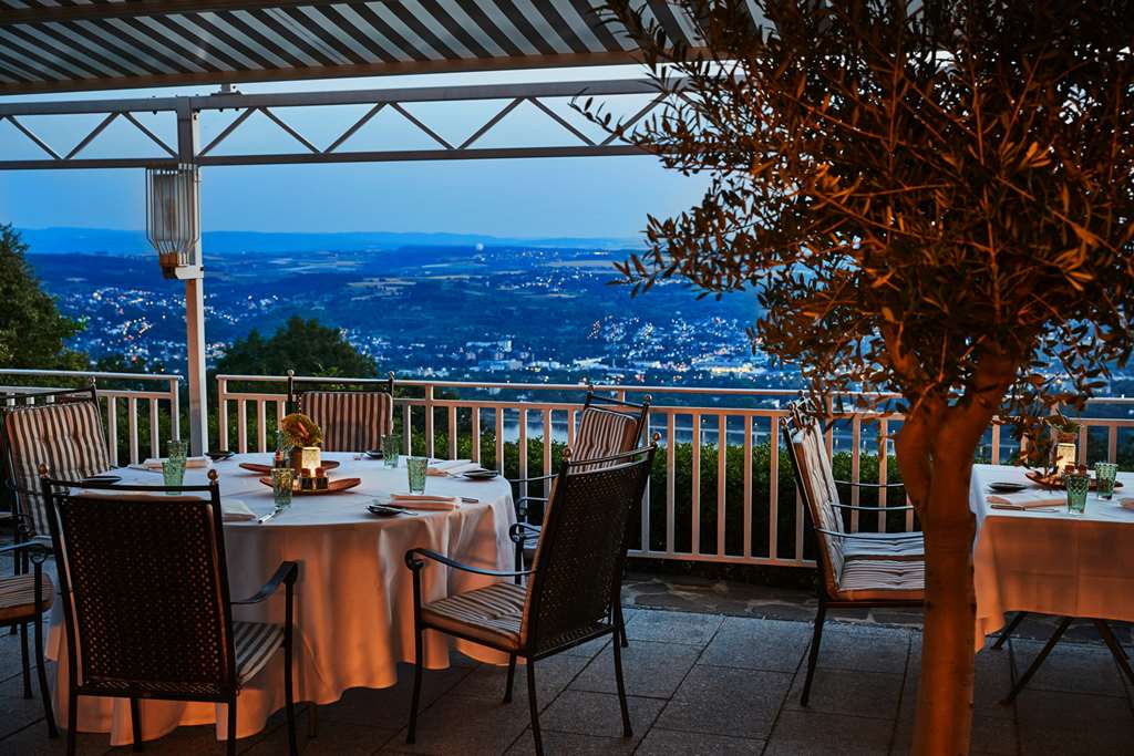 Steigenberger Grandhotel Petersberg, Koenigswinter/Bonn, Germany - Restaurant Ferdinand, Terrace