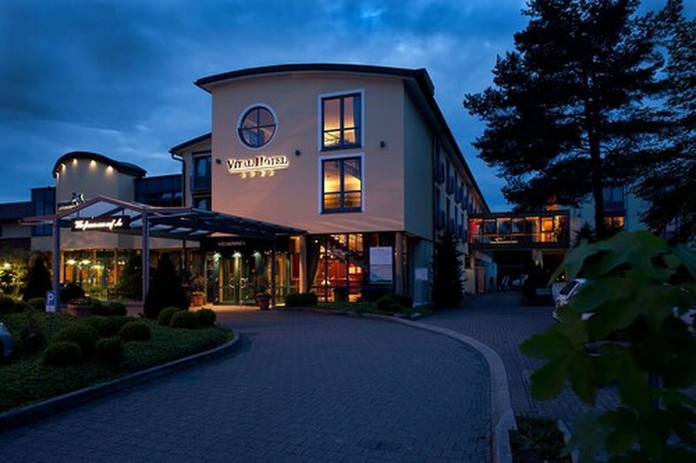 Front of property - evening/night