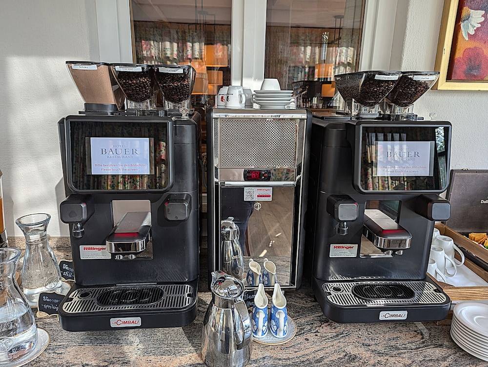 Breakfast buffet
