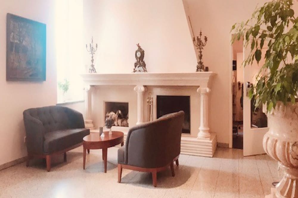 Lobby sitting area