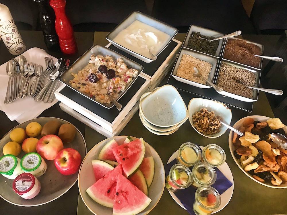 Breakfast buffet