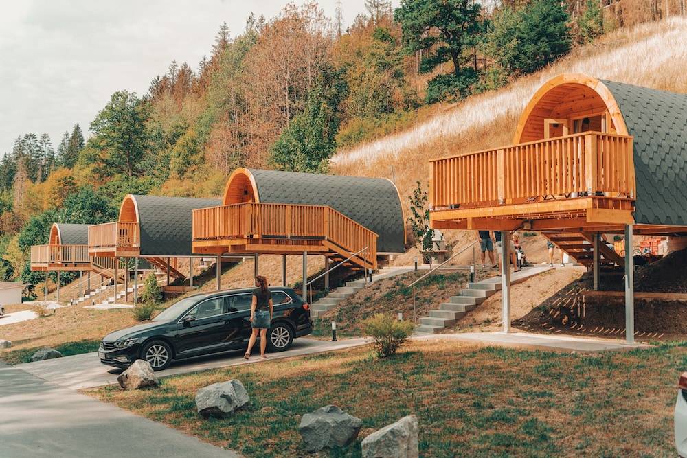 Frankenwald Chalets Ferienhaus mit privaten Whirlpool