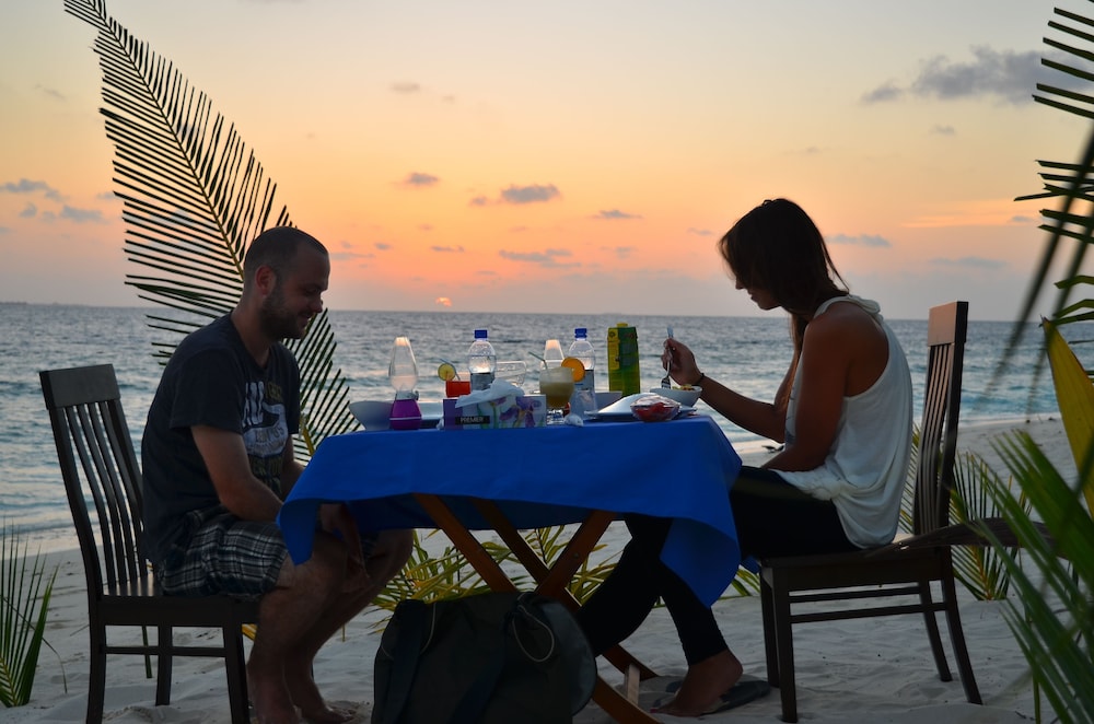 Couples dining