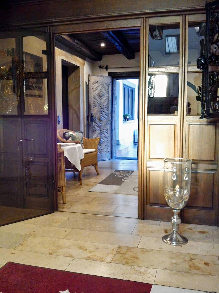 Interior entrance