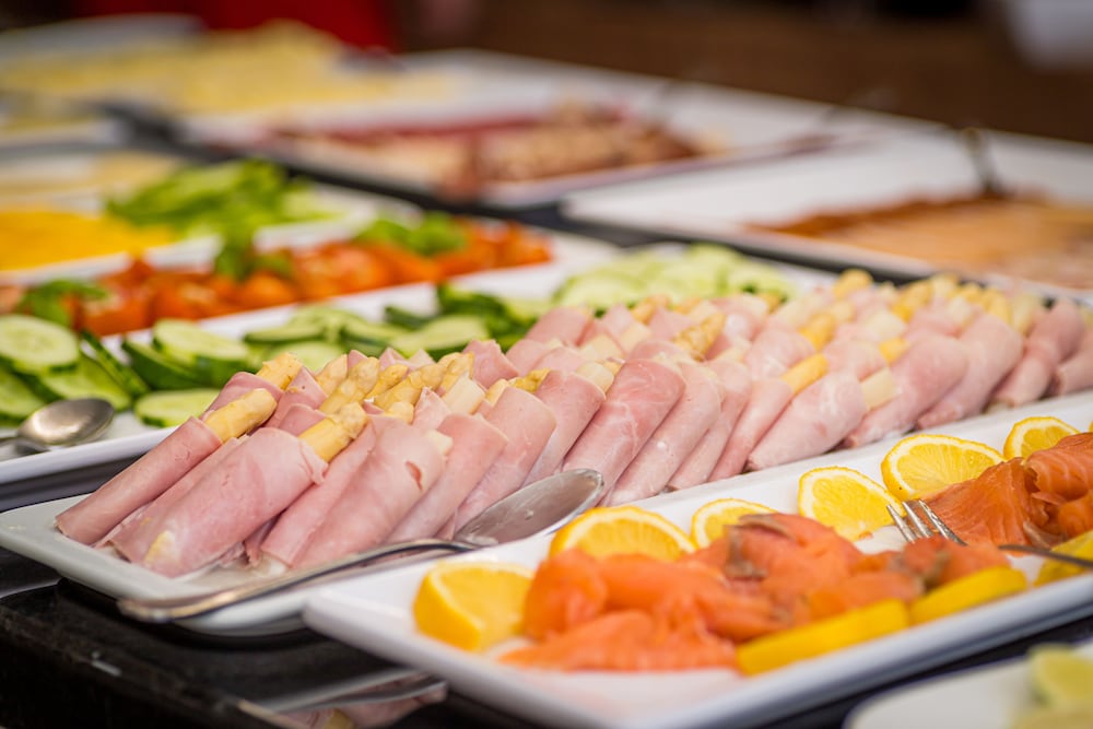 Breakfast buffet