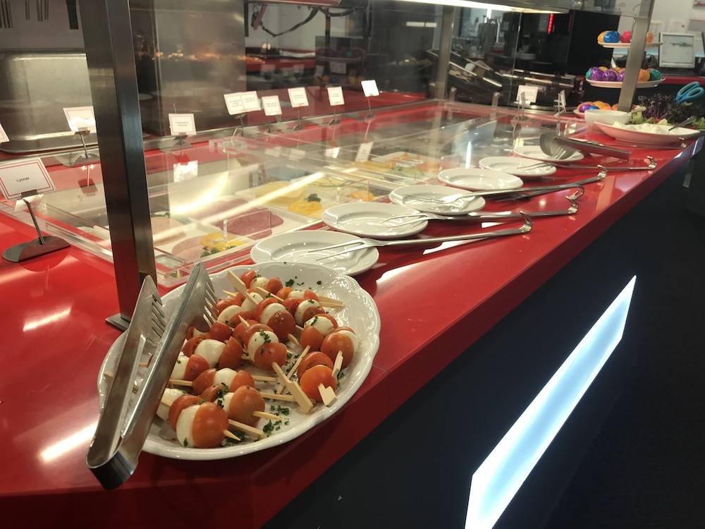 Breakfast buffet