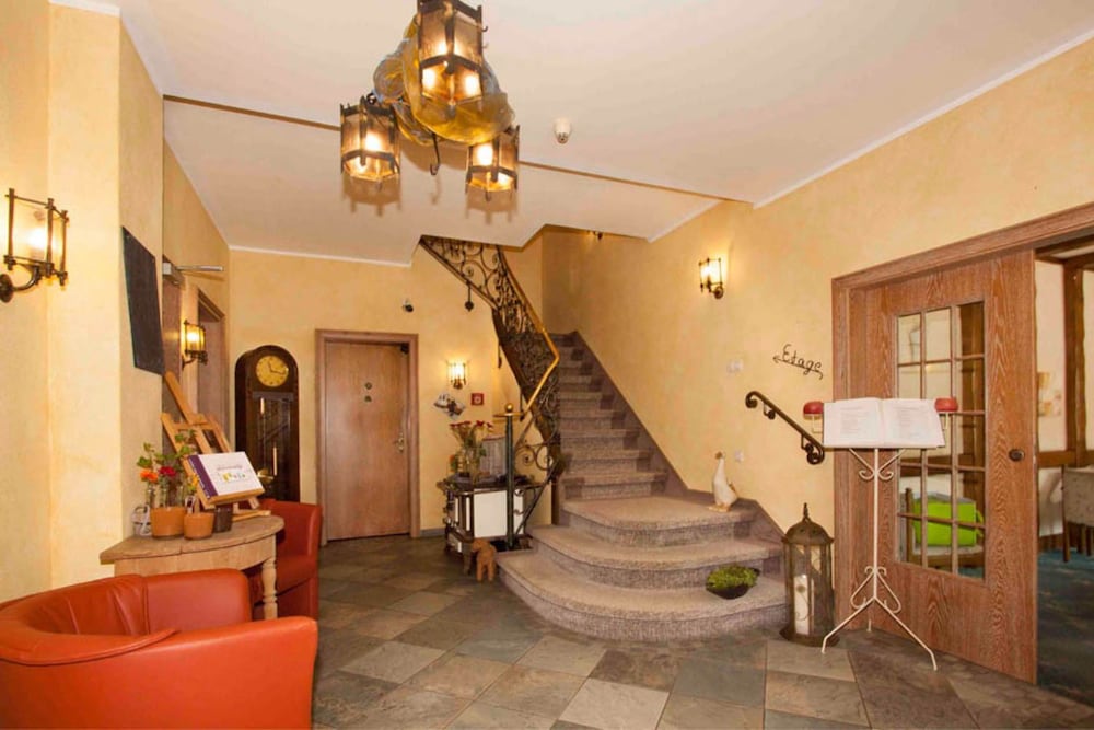 Interior entrance