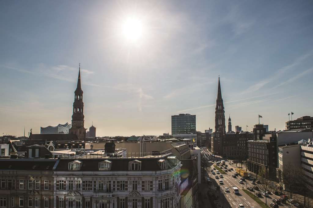 adina apartment hotel hamburg speicherstadt rooftop view