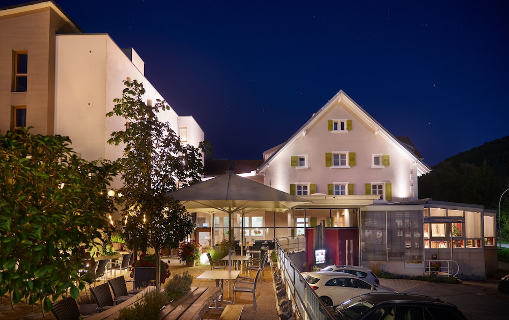 Front of property - evening/night