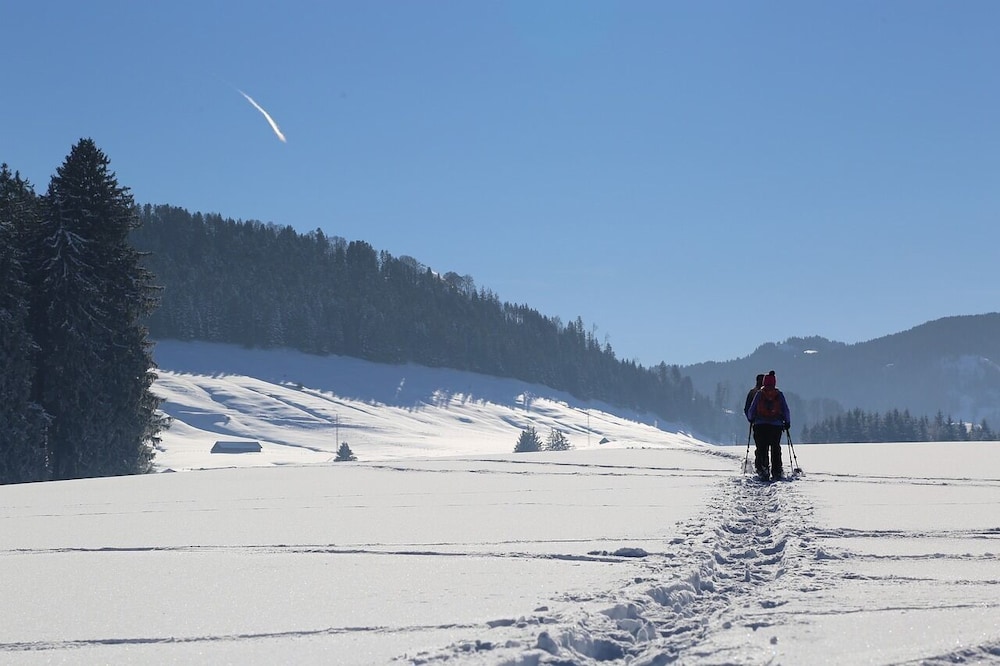 Snowshoeing