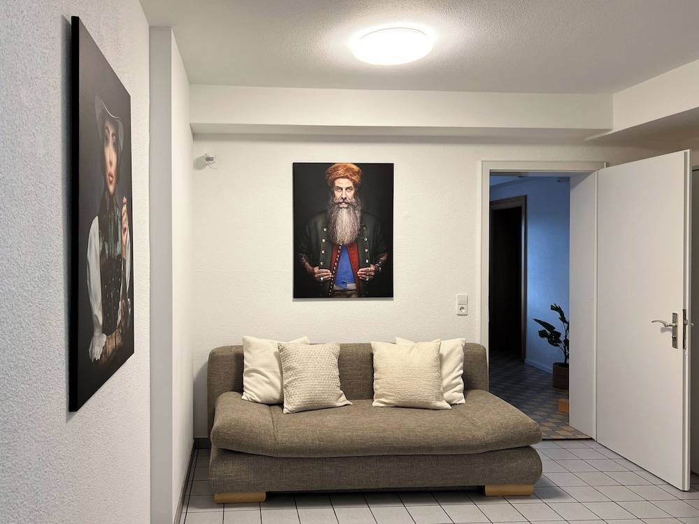 Interior entrance