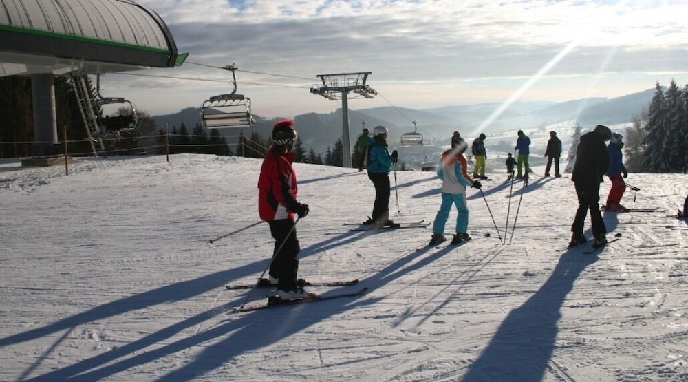 Skiing