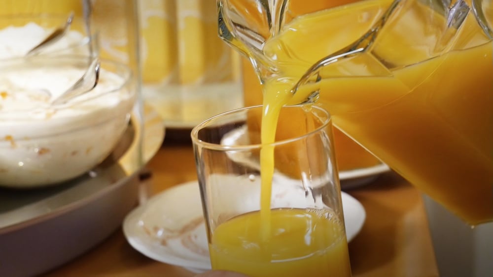 Breakfast buffet