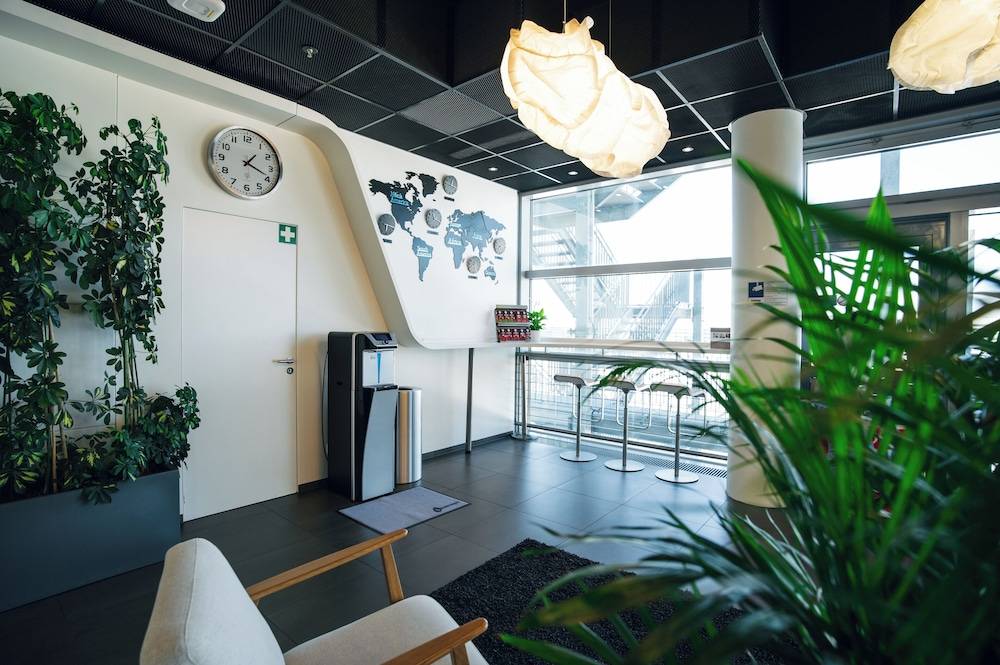 Lobby sitting area