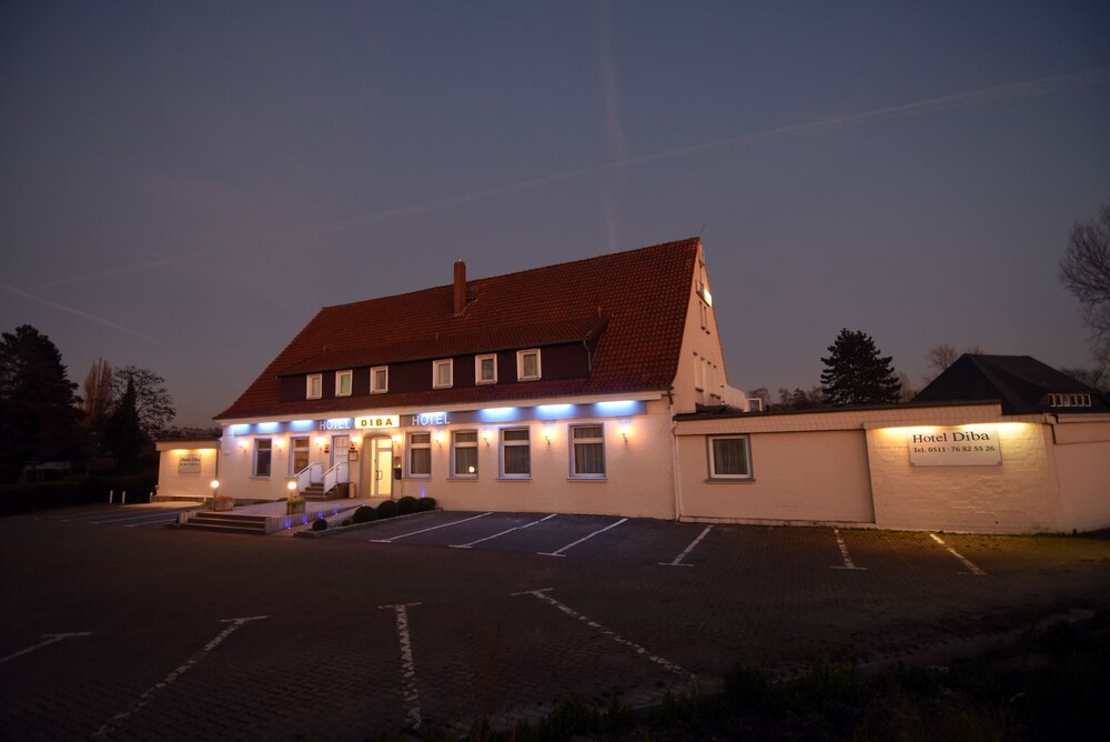 Hotel Front - Evening/Night