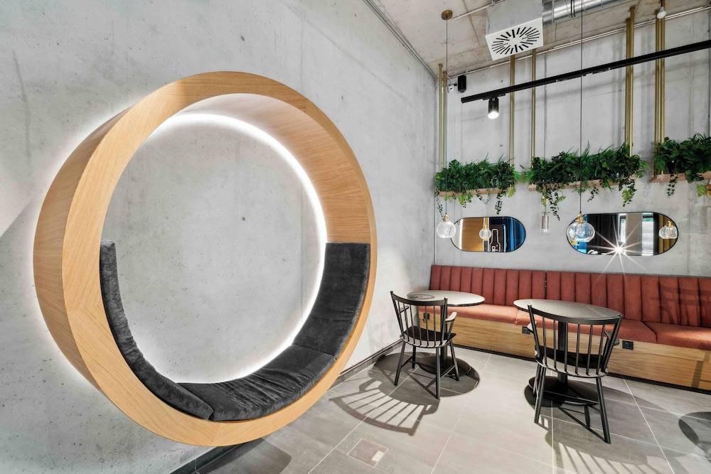 Lobby sitting area